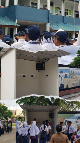 Pertama di Tingkat Sekolah Menengah Pertama, SMPN 53 Batam Berlakukan Absensi Online